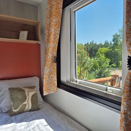 Chalet Bosrand 21 - Hondvriendelijk 6-pers chalet afsluitbaar terras en uitzicht op meer Camping *