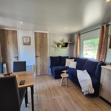 Chalet Bosrand 21 - Hondvriendelijk 6-pers chalet afsluitbaar terras en uitzicht op meer Nunspeet